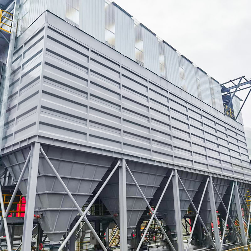 جامع الغبار بخرطوشة فلتر النبض النفاث ذو الضغط المنخفض